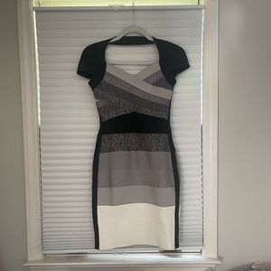 Thick body on dress with back zipper